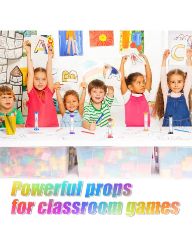 Juego de 40 Temporizadores de Arena Geelin 1 Minuto Multicolor