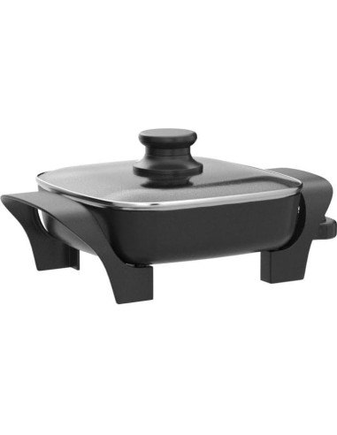 Sartén Eléctrica Antiadherente Elite Gourmet EG808 20x20cm 600W