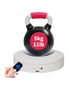 Giradiscos Eléctrico ComXim 15 cm Control Remoto 5 kg