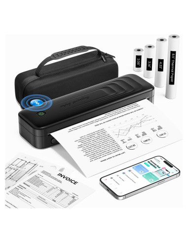 Impresora Térmica Portátil TATTMUSE A281M Bluetooth Sin Tinta