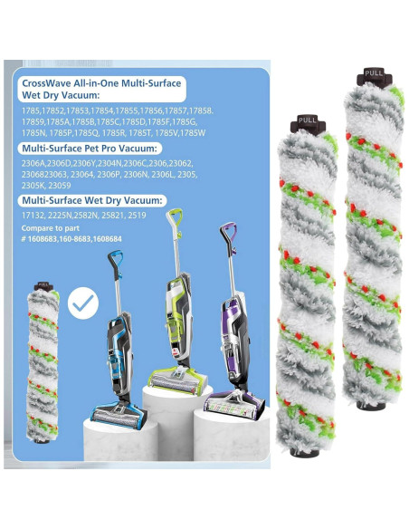 Rodillos y Filtros de Reemplazo Bissell CrossWave TQEONKL