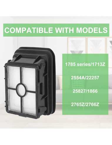 Rodillos y Filtros de Reemplazo Bissell CrossWave TQEONKL