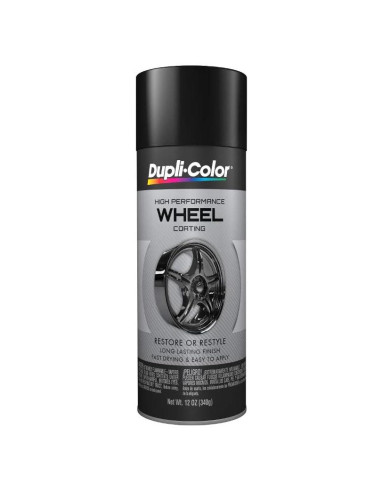 Pintura en Aerosol Dupli-Color HWP108 12 oz Negro Brillante