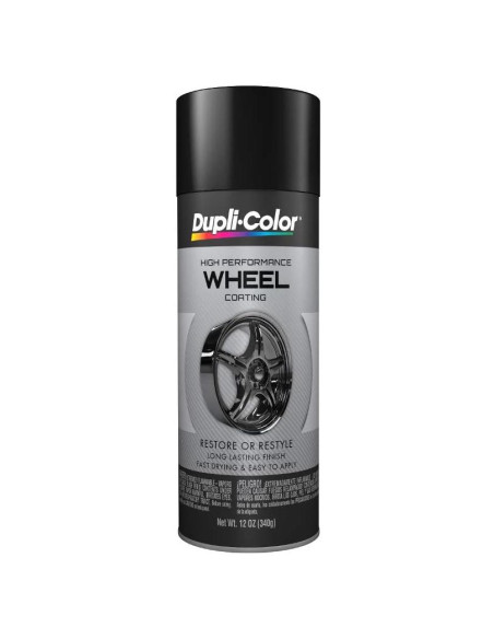 Pintura en Aerosol Dupli-Color HWP108 12 oz Negro Brillante