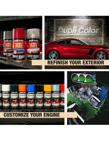 Pintura en Aerosol Dupli-Color HWP108 12 oz Negro Brillante