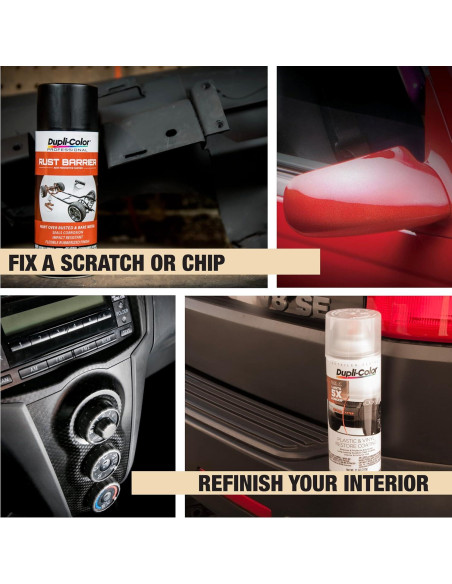 Pintura en Aerosol Dupli-Color HWP108 12 oz Negro Brillante