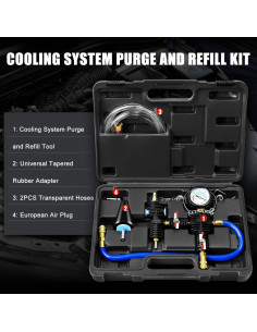 Kit de Relleno de Refrigerante Neumático JIFETOR JT008S2-3 2