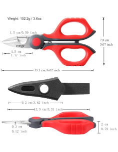 Tijeras de Electricista LIVINGO 15.2 cm Acero Inoxidable 2