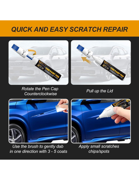 Pintura de Retoque Carsmallma RBG Perla Azul Ártico 12ml