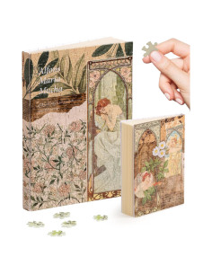 Cuaderno A5 PieceRelax con Puzzle Alphonse Mucha 329 Piezas