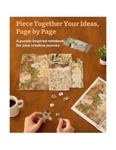 Cuaderno A5 PieceRelax con Puzzle Alphonse Mucha 329 Piezas 2