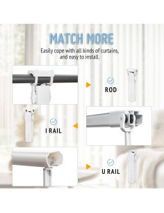 Abre Cortinas Automático Keego con Panel Solar y Control Remoto 2