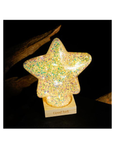 Lámpara de Mesa LED Estrella YUANHEN 15x7x19cm para Niños