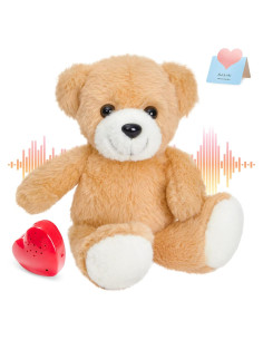 Oso de Peluche Grabador de Voz CozyWorld 30 cm Marrón