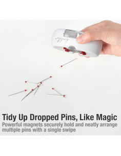 Cojín Magnético Beaditive con Cajón y 50 Alfileres de Vidrio 2