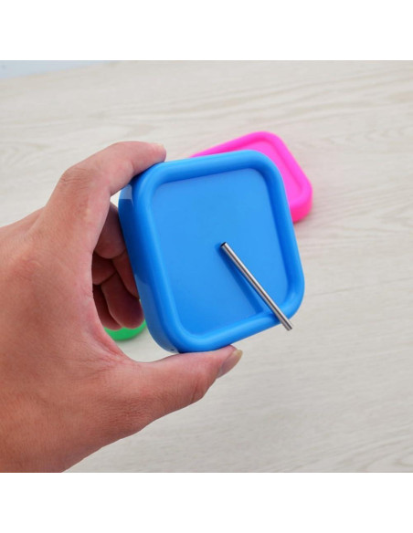 Set de 3 Almohadillas Magnéticas de Plástico para Agujas Labriciyon