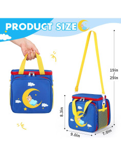 Funda de Almacenamiento Little Tikes para Libros y Cuentos Azul 2