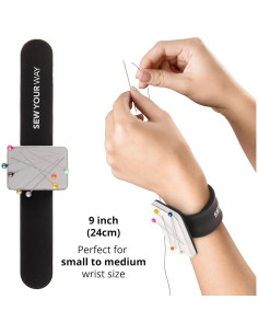 Cojín de Alfileres Magnético Sew Your Way Negro 22.86 cm 2