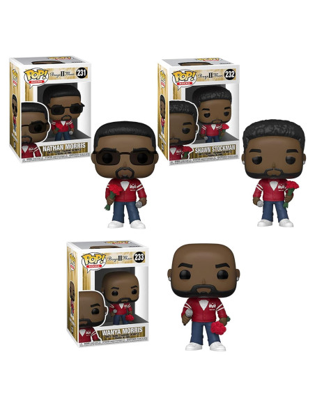 Conjunto Completo Funko Pop! Boyz II Men 3 Figuras