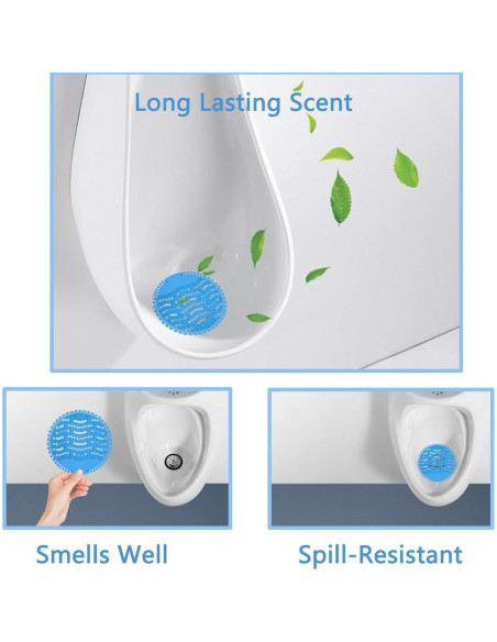 Pantallas de Urinal Antisalpicaduras VWXYZT 15 PCS Multicolor