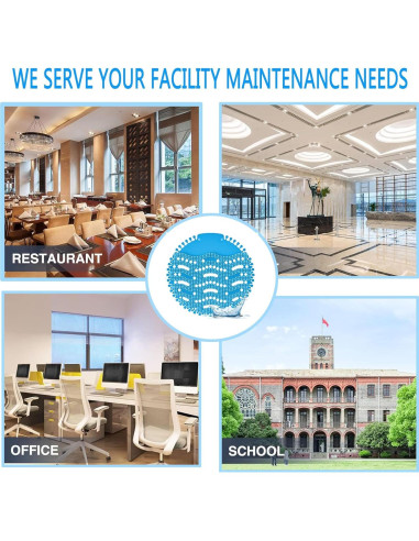 Pantallas de Urinal Antisalpicaduras VWXYZT 15 PCS Multicolor