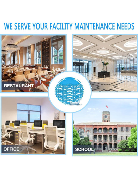 Pantallas de Urinal Antisalpicaduras VWXYZT 15 PCS Multicolor