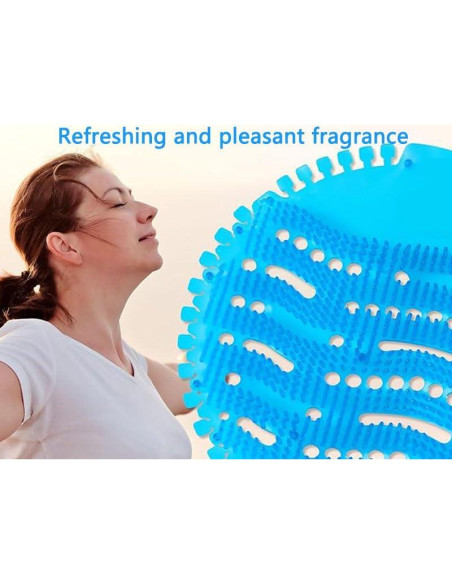 Pantallas de Urinal Antisalpicaduras VWXYZT 15 PCS Multicolor