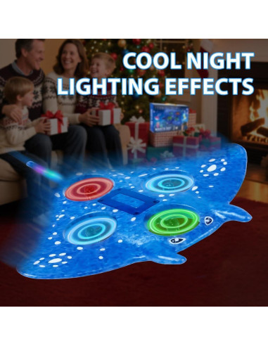 Avión RC Genérico HC-8060-1 con Giros 360 y Luz LED