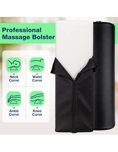 Almohada de Masaje Noverlife Grande 60x20.5cm PU Alivio Dolor