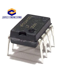 Amplificador Operacional LF356N JFET DIP-8 - Paquete de 5 2