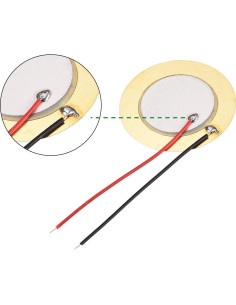 Discos Piezoeléctricos uxcell 35mm para Guitarras - 10 Pcs 2