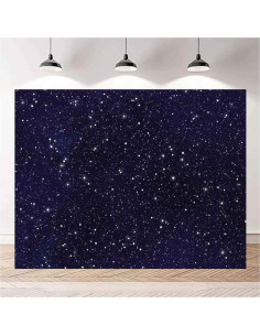 Fondo Fotográfico XLL 7x5ft Cielo Estrellado Fiesta Cumpleaños 2