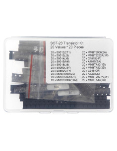 Kit de Transistores SMD 20 Valores HUABAN SOT-23 20 Piezas