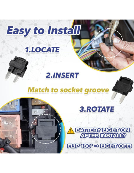 Kit de 8 Diodos Multifuncionales Mtuiewo 12135037 para Vehículos