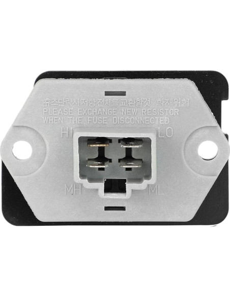 Resistor de Motor de Soplador A-Premium para Hyundai 2001-2009