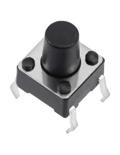 Interruptor Táctil Momentáneo uxcell 6x6x8mm 100PCS