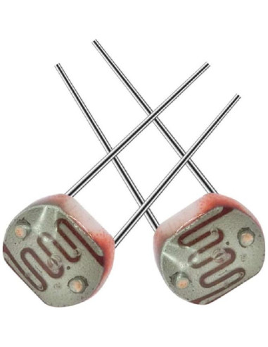200 Piezas LDR 5mm Fotoresistor Chironal - Resistencia Fotoconductiva