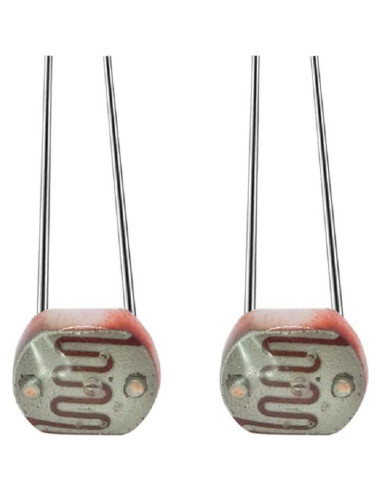 200 Piezas LDR 5mm Fotoresistor Chironal - Resistencia Fotoconductiva