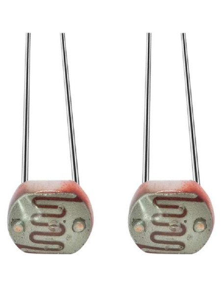 200 Piezas LDR 5mm Fotoresistor Chironal - Resistencia Fotoconductiva