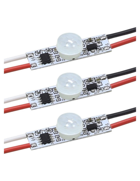 Interruptor de Sensor de Movimiento PIR HCSM 3 Piezas 1037