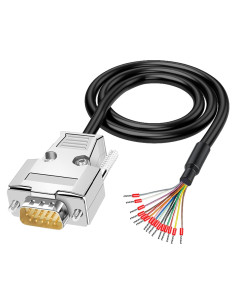 Conector VGA 3+9 Macho ANMBEST con Cable 1.5m 24AWG