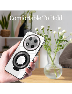 Funda Protectora Silicona Honor Magic 7 Lite - Wousunly Negra 2