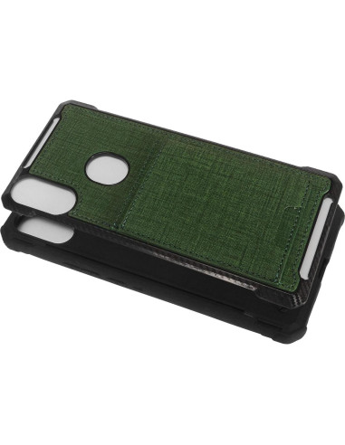 Funda híbrida denim CELZEN para Alcatel 3V 5032W con bolsillo