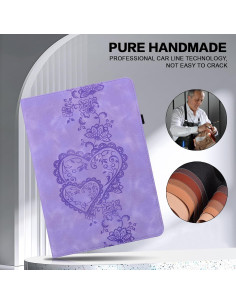 Funda PU Cuero Premium para Lenovo Tab Plus 11.5" 2024 - Púrpura 2