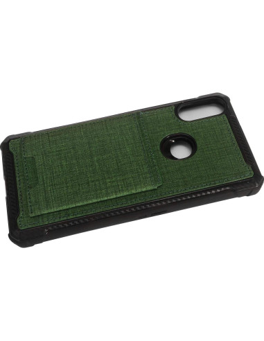 Funda híbrida denim CELZEN para Alcatel 3V 5032W con bolsillo