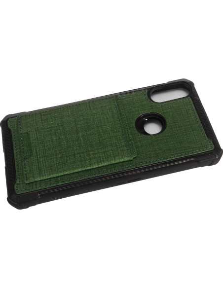 Funda híbrida denim CELZEN para Alcatel 3V 5032W con bolsillo