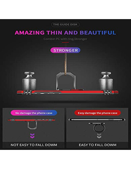 Funda híbrida para Huawei P Smart Z / Y9 Prime 2019 con soporte