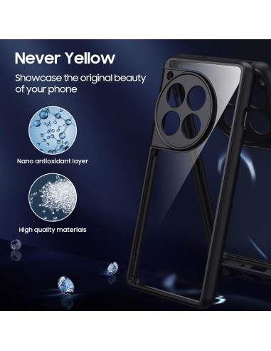 Funda Antiamarillenta para OnePlus 12 MAKAVO Delgado y Ligero