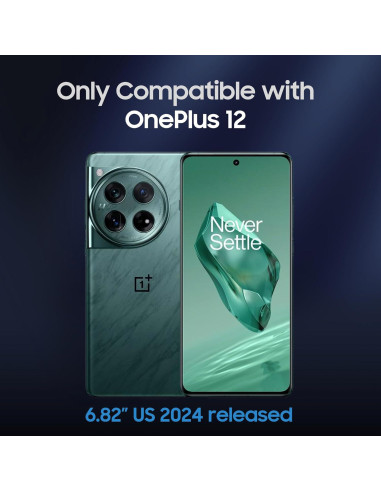 Funda Antiamarillenta para OnePlus 12 MAKAVO Delgado y Ligero