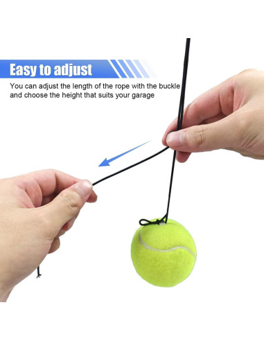 2PCS Pelota de Ayuda de Estacionamiento DUSCOKE - Amarillo